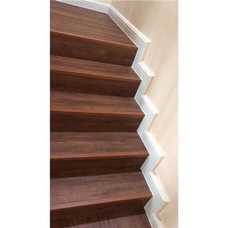 ROSEROSA VINYLTILE SKIRTING PVC WHITE MAPLE 90MM 8FT