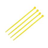 ELECKTA CABLE TIES 4 Inch 2.5 Millimeter YELLOW (2.5 LINE)