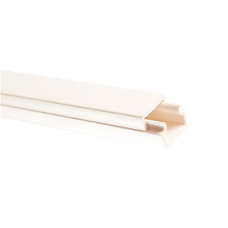 ELECKTA ELECTRIC WIRING DUCT 1/2"X2M WHITE
