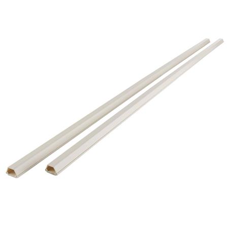 ELECKTA TRAPEZOID SHAPED CABLE RACEWAY 25X15MMX1M WHITE