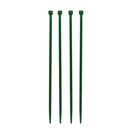 ELECKTA CABLE TIES 6 Inch 3.6 Millimeter GREEN (100 LINE)