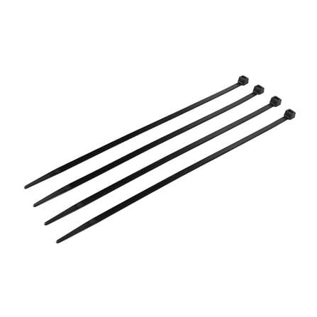 ELECKTA CABLE TIES 6 Inch 3.6 Millimeter BLACK (100 LINE)