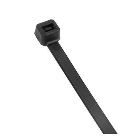 ELECKTA CABLE TIES 6 Inch 3.6 Millimeter BLACK (100 LINE)