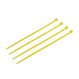 ELECKTA CABLE TIES 8 Inch 3.6 Millimeter YELLOW (100 LINE)