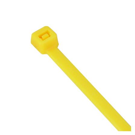 ELECKTA CABLE TIES 8 Inch 3.6 Millimeter YELLOW (100 LINE)