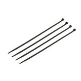 ELECKTA CABLE TIES 8Inch 3.6 Millimeter BLACK (100 LINE)