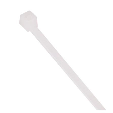 ELECKTA CABLE TIES 10 Inch 4.8 Millimeter WHITE (20 LINE)