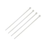 ELECKTA CABLE TIES 4 Inch 2.5 Millimeter WHITE (2.5 LINE)