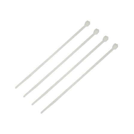 ELECKTA CABLE TIES 4 Inch 2.5 Millimeter WHITE (2.5 LINE)