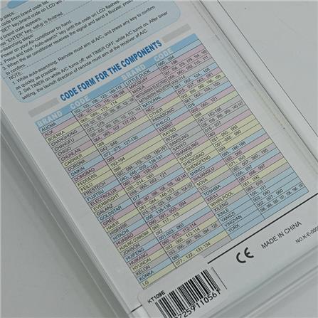 CENTO UNIVERSAL AIRCOND REMOTE CONTROL CT-RCKT109