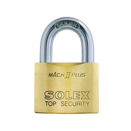 PADLOCK SOLEX MACH2PLUS45 45MM BRASS
