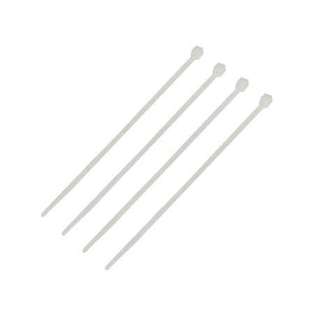 CABLE TIES ELEKTRA 8 Inch 3.6 Millimeter WHITE (100 LINE)
