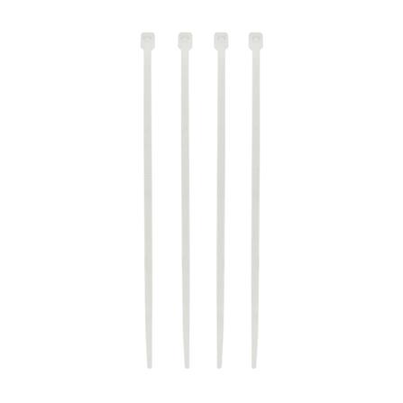 CABLE TIES ELEKTRA 8 Inch 3.6 Millimeter WHITE (100 LINE)