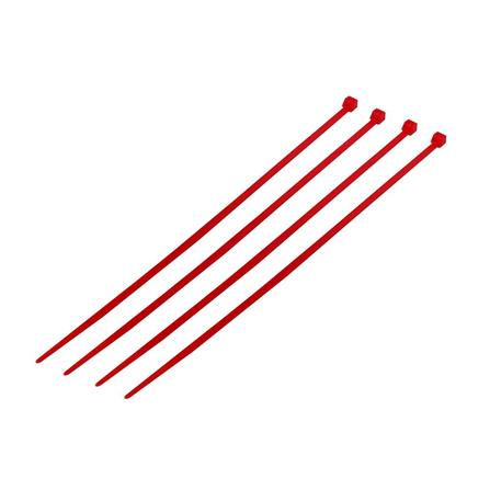 ELECKTA CABLE TIES 8 Inch 3.6 Millimeter RED (100 LINE)