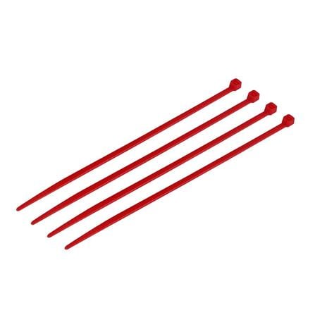 ELECKTA CABLE TIES 6 Inch 3.6 Millimeter RED (100 LINE)