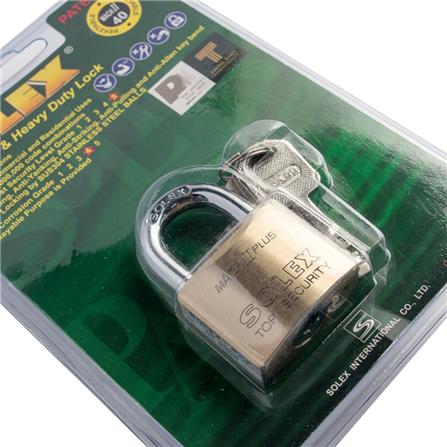 PADLOCK SOLEX MACH2PLUS40 40MM