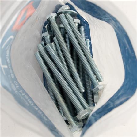 HEX BOLT SET BY TORA 1/4"X3"