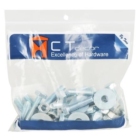 HEX BOLT SET BY TORA 5/16"X1-1/4"