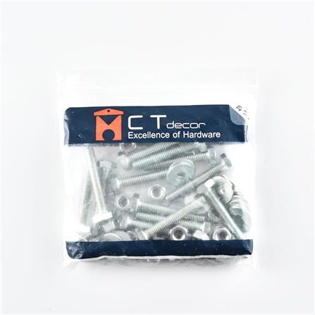 HEX BOLT SET BY TORA 5/16"X2"