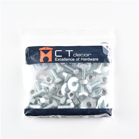 HEX BOLT SET BY TORA 5/16"X3/4"