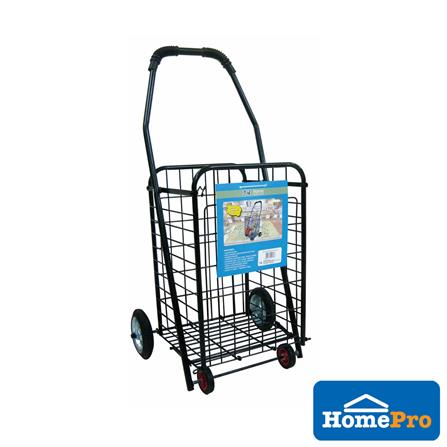 JUN HONG METAL WHEEL SHOPPING CART W45XD35.5XH86 CM