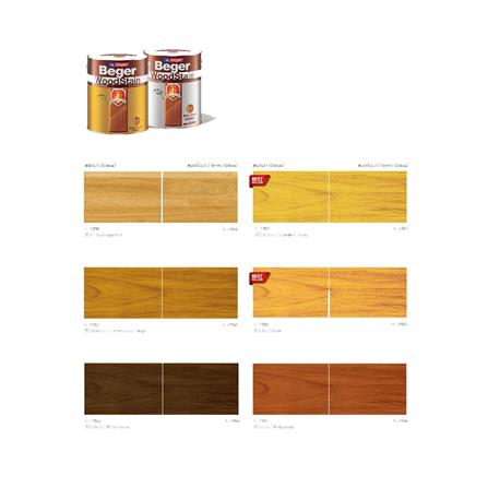 BEGER WOOD STAIN 1G (3.785L) PREMIUM TEAK G-1902