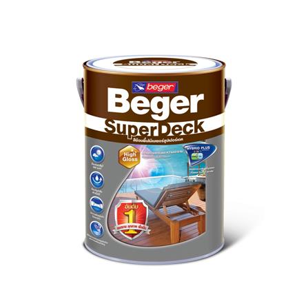 BEGER SUPER DECK STAIN 1G(3.785) AFROMOSIA G-8804