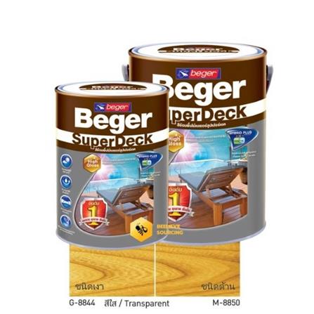 BEGER SUPER DECK STAIN 1G(3.785L) STD COL M-8850
