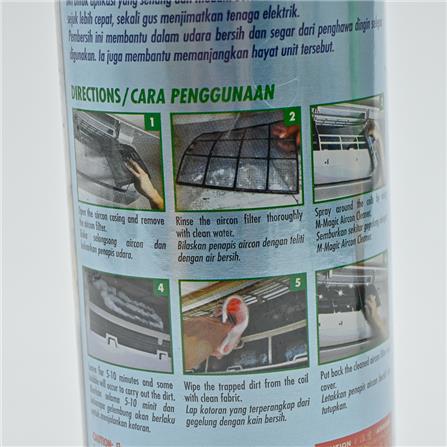 M-MAGIC  2-IN-1 AIR CONDITIONING CLEANER SPRAY 500ML