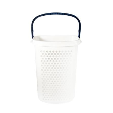 CLOTH BASKET WITH WHEEL BK137-4 DARKBLUE