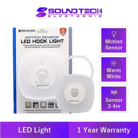 LED HOOK LIGHT MOTION SENSOR ML-223 SOUNDTEOH
