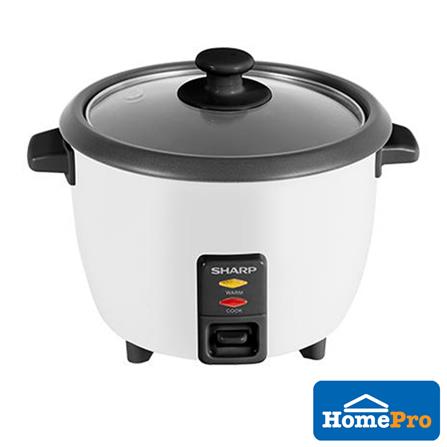 SHARP CONVENTIONAL RICE COOKER KSH108GWH 485WATT 1.0LITER