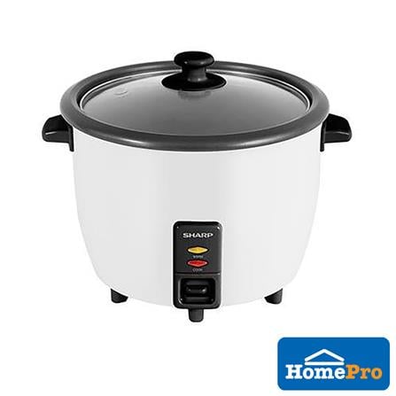 SHARP CONVENTIONAL RICE COOKER KSH188GWH 700WATT 1.8LITER