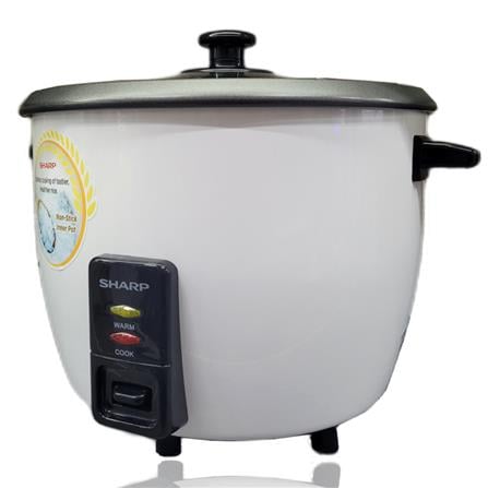 SHARP CONVENTIONAL RICE COOKER KSH188GWH 700WATT 1.8LITER