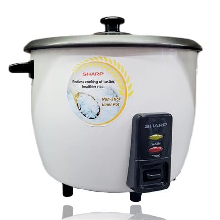 SHARP CONVENTIONAL RICE COOKER KSH188GWH 700WATT 1.8LITER