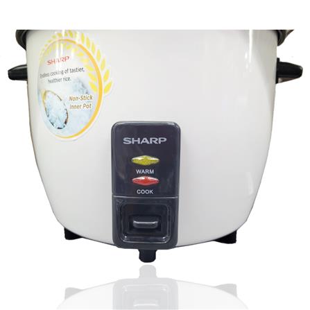 SHARP CONVENTIONAL RICE COOKER KSH188GWH 700WATT 1.8LITER