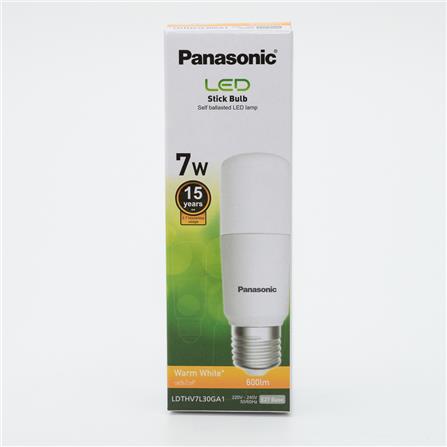PANASONIC LED STICK BULB 7W E27 WARM WHITE LDTHV7L30GA1/GA2