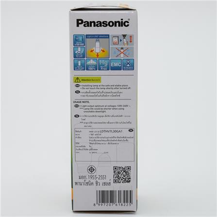 PANASONIC LED STICK BULB 7W E27 WARM WHITE LDTHV7L30GA1/GA2