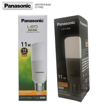 PANASONIC LED STICK BULB 11W E27 WARM WHITE LDTHV11L30GA1/GA2