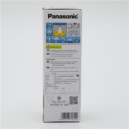 PANASONIC LED STICK BULB 11W E27 WARM WHITE LDTHV11L30GA1/GA2