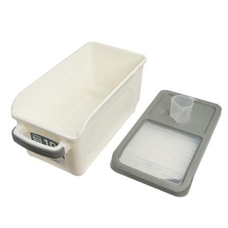 RICE CONTAINER SLIDE LID 10KGS-666 KEYWAY