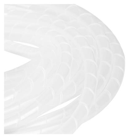 ELECKTA SPIRAL CABLE WRAP 8 MILLIMETER 10METER WHITE