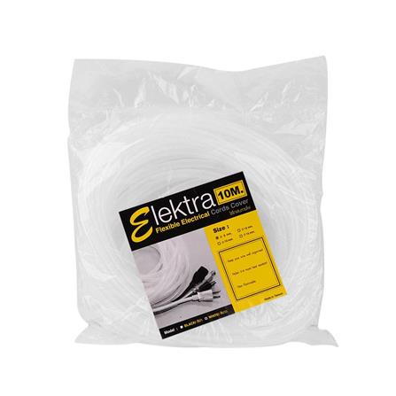 ELECKTA SPIRAL CABLE WRAP 8 MILLIMETER 10METER WHITE