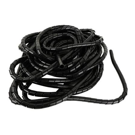 ELECKTA SPIRAL CABLE WRAP 15 MILLIMETER 10 METER BLACK