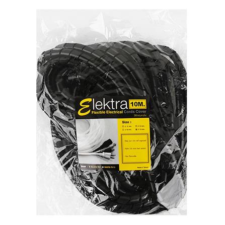 ELECKTA SPIRAL CABLE WRAP 15 MILLIMETER 10 METER BLACK