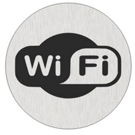 AVIO DESTINATION BOARD-WIFI WORD SIGN 6.7CM