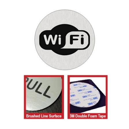 AVIO DESTINATION BOARD-WIFI WORD SIGN 6.7CM