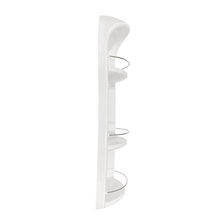 3-TIER CORNER SHELF NAPA MICKY3 WHITE