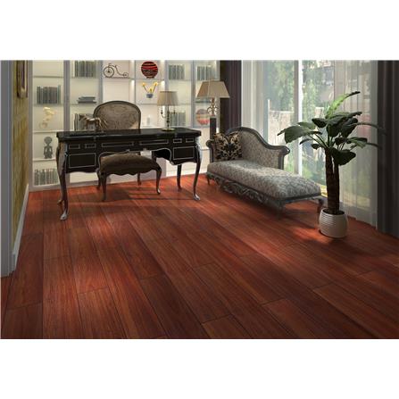 TARA VINYL TILE STICKER 15X91CM 2MM MAHOGANY 3.28M2