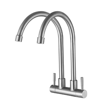 CABANA SINK FAUCET STAINLESS STEEL CB1512ASS W4XD17XH32 CM SILVER